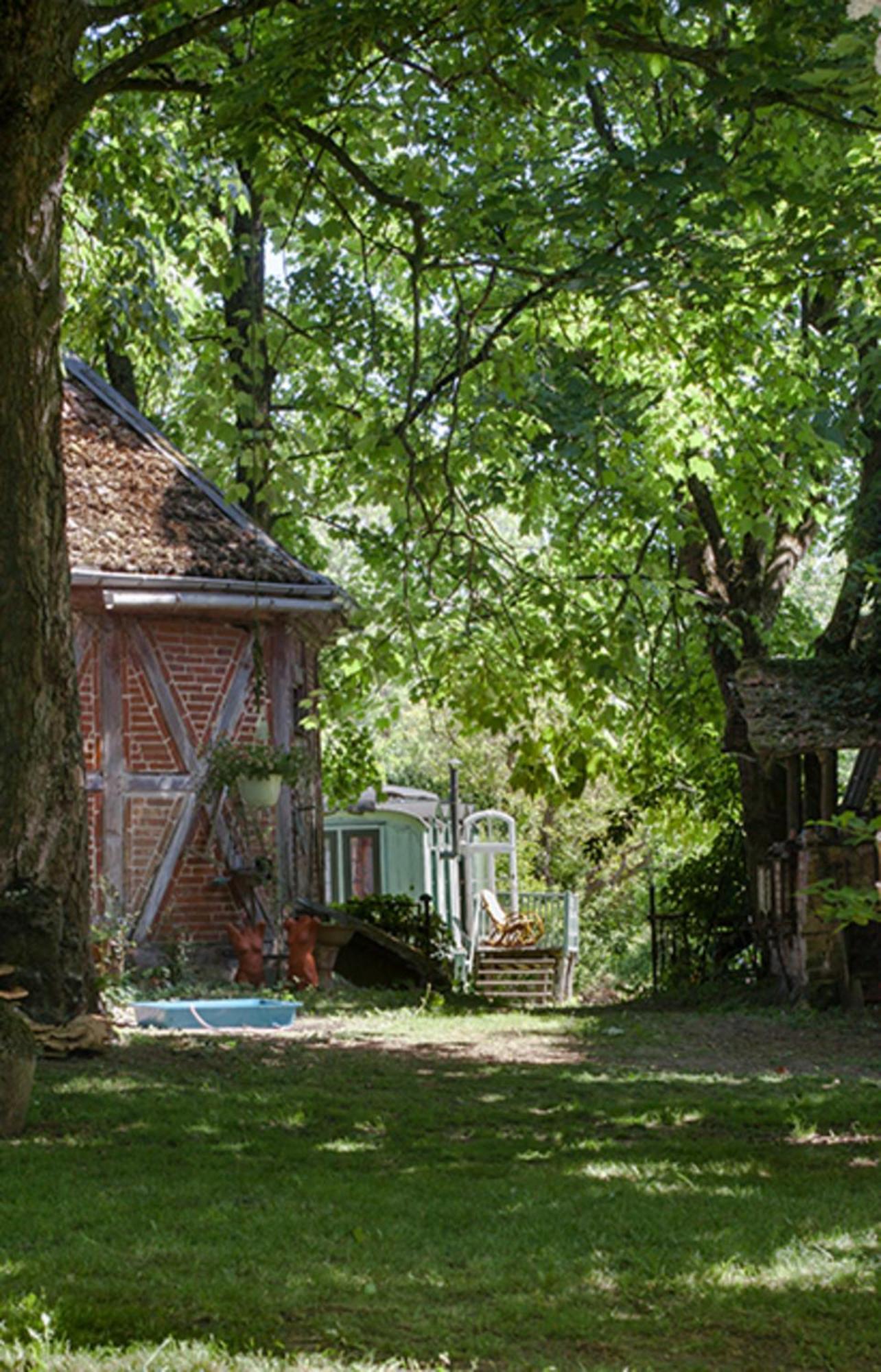Отель Zirkuswagen - Roulotte Kirch Mulsow Экстерьер фото